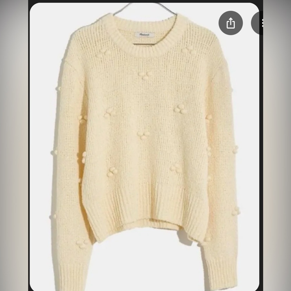 Madewell dotted bobble pullover sweater - Picture 9 of 9
